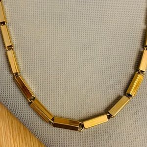Calvin Klein Gold Tone Chain Necklace